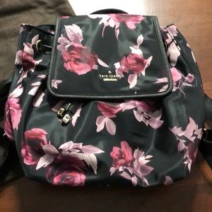 Kate Spade purple Molly rose backpack - NWOT